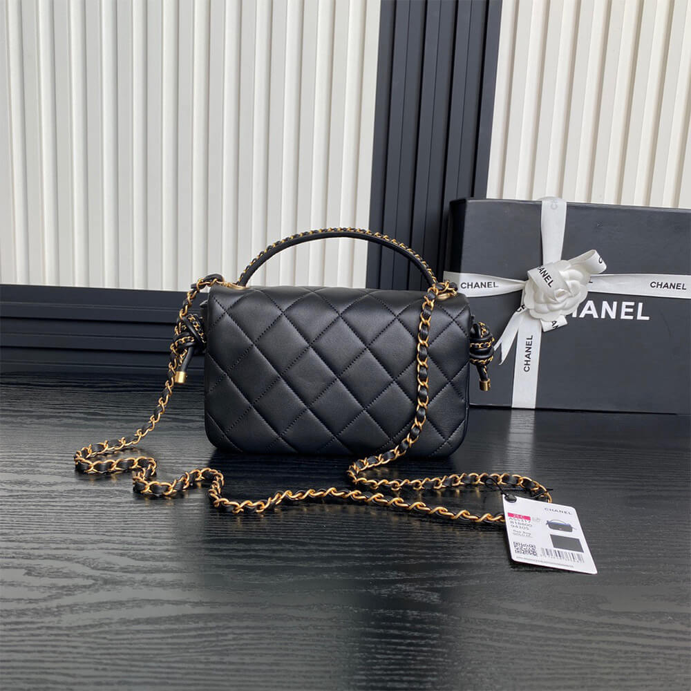 Chanel Flap Bag with Top Handle - Replica Luxury Bags™