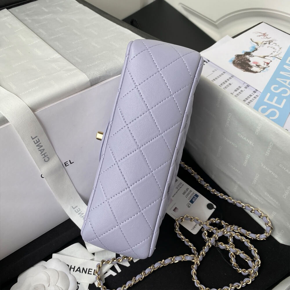 Chanel Mini Classic Handbag With Top Handle - Replica Luxury Bags™