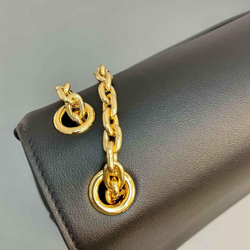 Prada Medium Leather Shoulder Bag - Replica Luxury Bags™