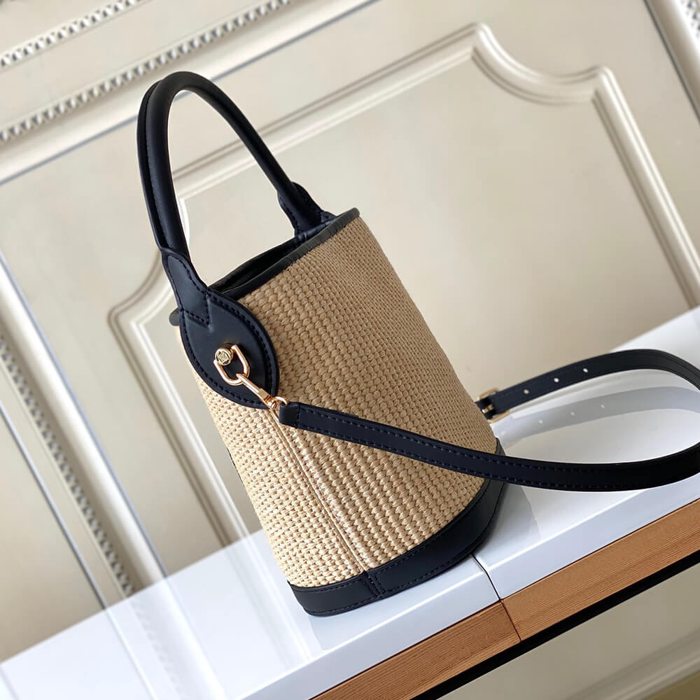 LV Petit Bucket Raffia Bag - Replica Luxury Bags™