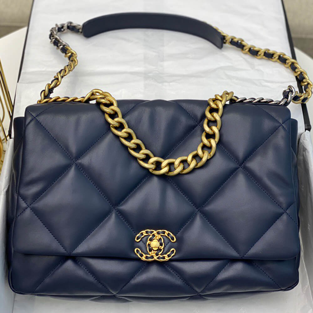Chanel 19 Maxi Handbag - Replica Luxury Bags™