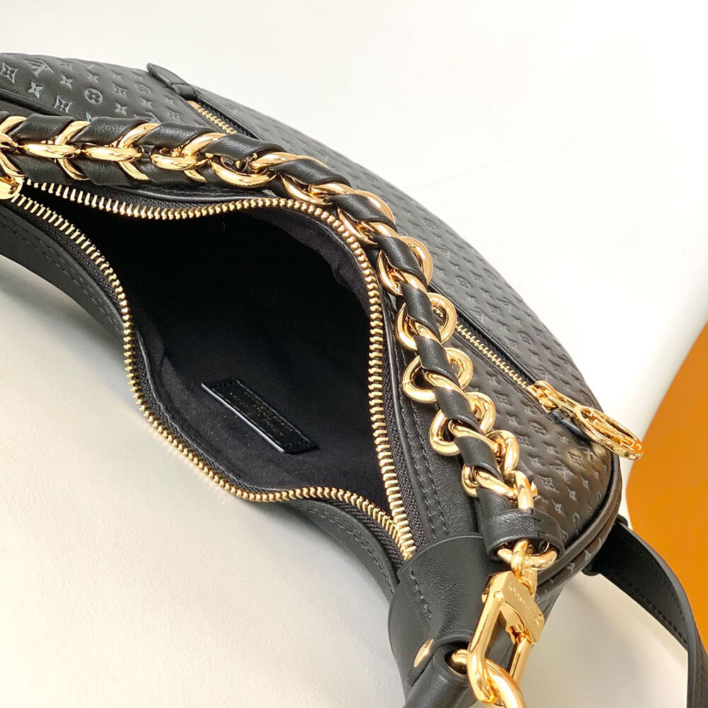 LV Loop Bag in Black - Replica Luxury Bags™