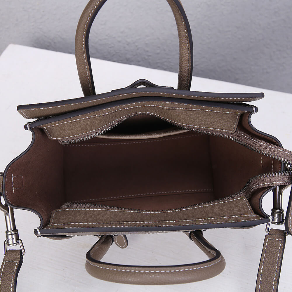 Celine Nano Luggage Bag in Calfskin - Replica Luxury Bags™