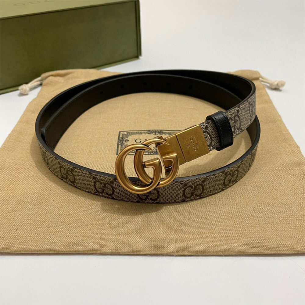 GUCCI Marmont Reversible 20mm Belt - Replica Luxury Bags™