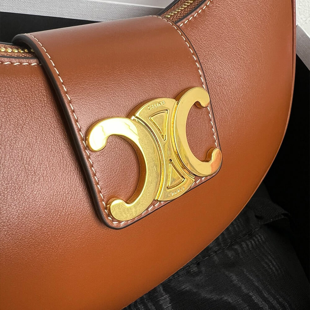 CELINE MEDIUM AVA TRIOMPHE BAG in Smooth Calfskin - Replica Luxury Bags™
