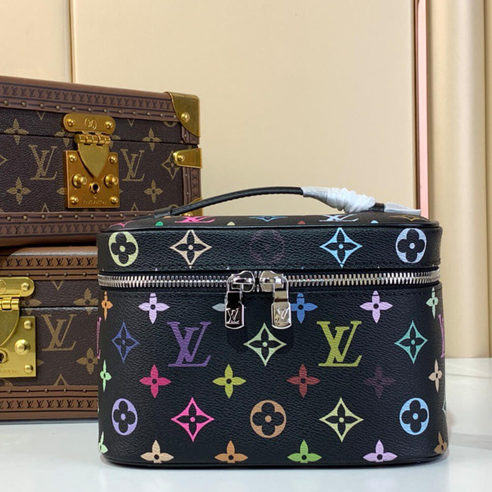 LV x TM Nice Mini Multicolor Monogram Vanity Case Bag - Replica Luxury Bags™
