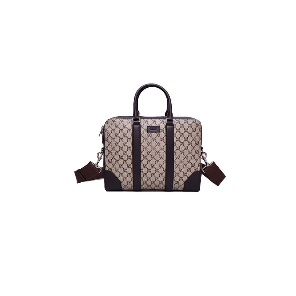 Gucci GG Beige Briefcase Bag - Replica Luxury Bags™