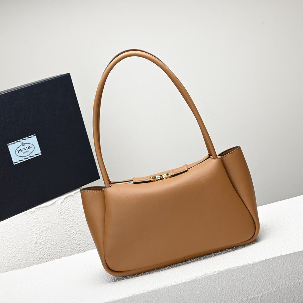 Prada Medium Leather Handbag - Replica Luxury Bags™