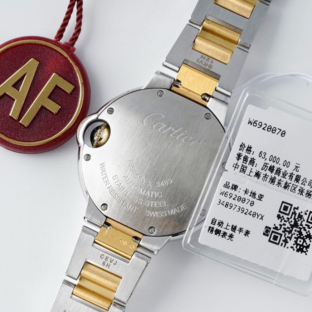 Cartier 33mm Ballon Bleu de Cartier watch - Replica Luxury Bags™