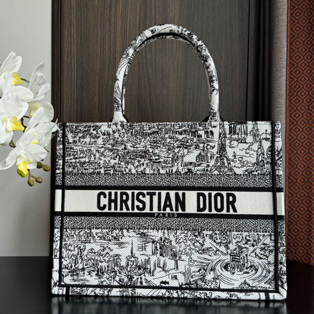Medium Dior Book Tote Bag - Replica Luxury Bags™