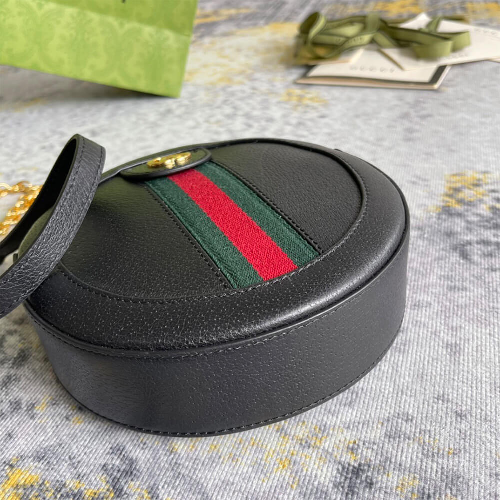 Gucci Ophidia GG Mini Round Shoulder Bag - Replica Luxury Bags™