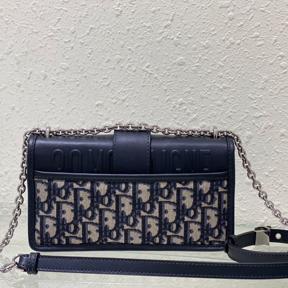 Dior 30 Montaigne East-West Bag with Chain - Replica Luxury Bags™
