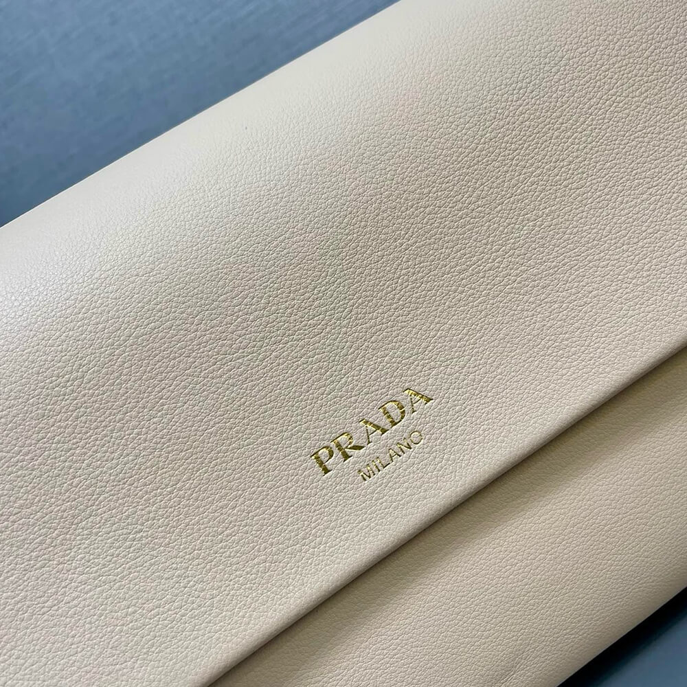 Prada Medium Leather Shoulder Bag - Replica Luxury Bags™