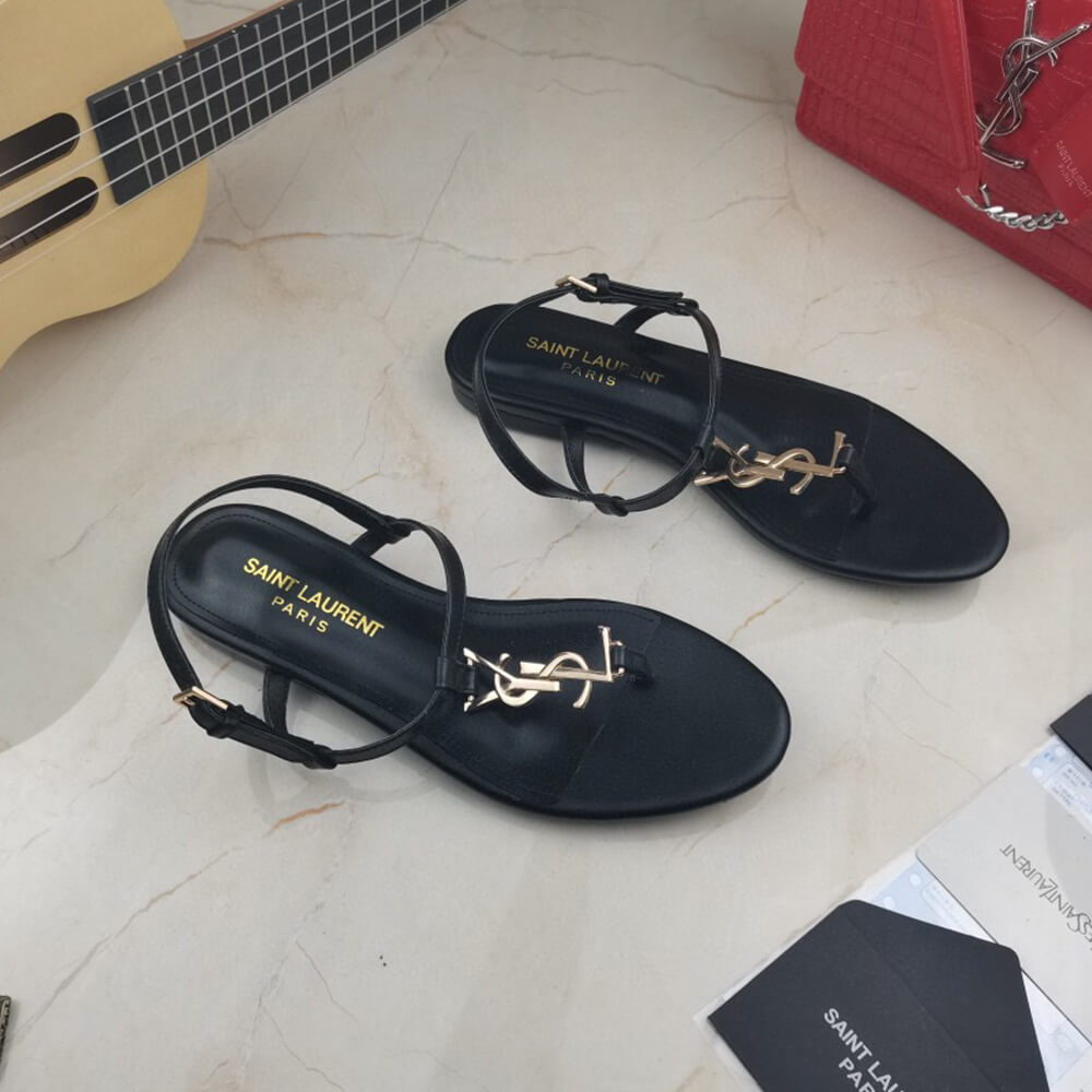 YSL CASSANDRA SANDALS IN SILK SATIN Shoes - Replica Luxury Bags™