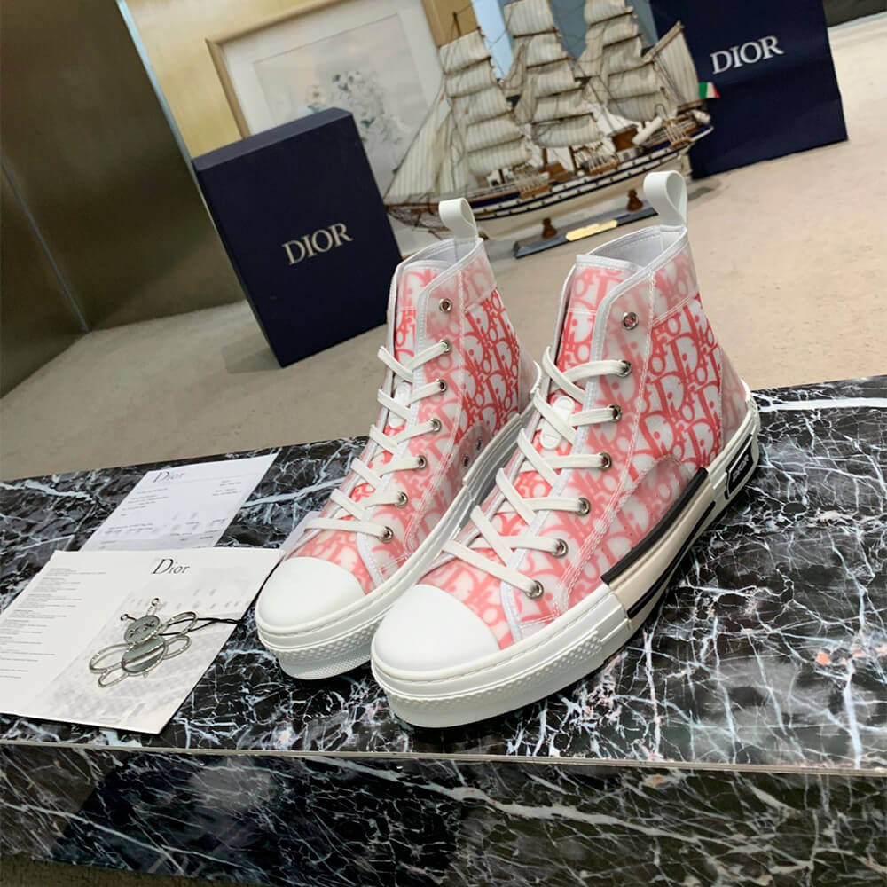 Dior B23 High-Top Sneakers Dior Oblique Shoes - Replica Luxury Bags™