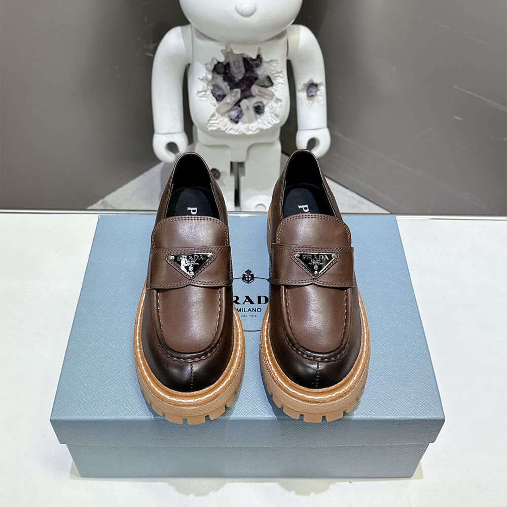 Prada Leather loafers Shoes - Replica Luxury Bags™