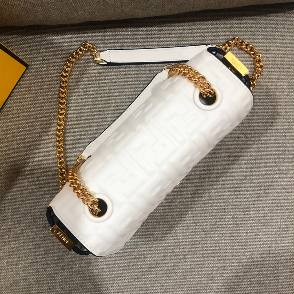 Fendi Baguette Chain Midi Bag - Replica Luxury Bags™