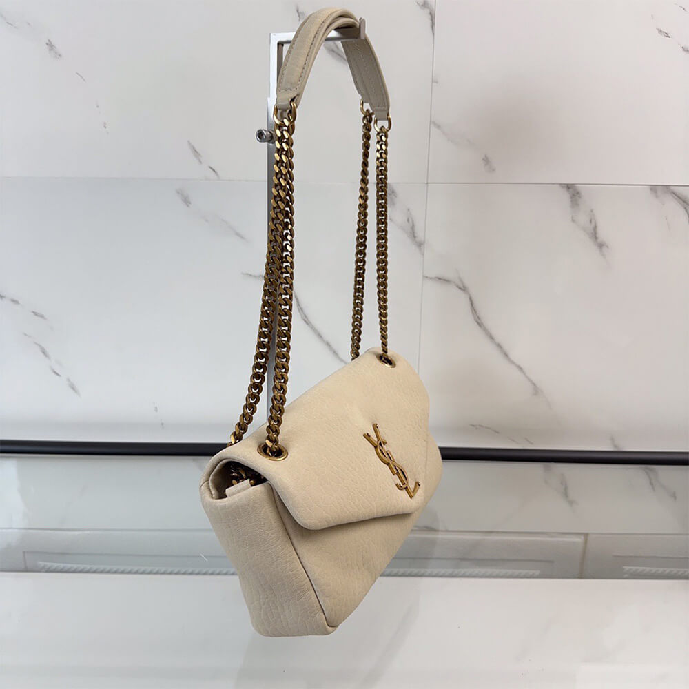 YSL Calypso Medium Bag in Grained Lambskin - Replica Luxury Bags™