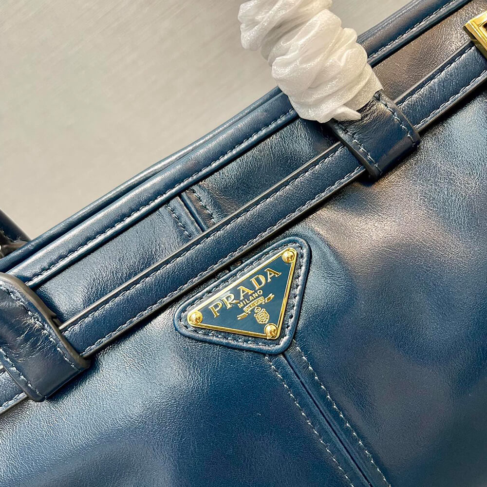 Prada Medium Leather Handbag - Replica Luxury Bags™