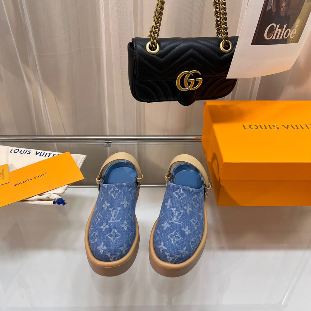 LV Aspen Platform Clog Shoes - Replica Luxury Bags™