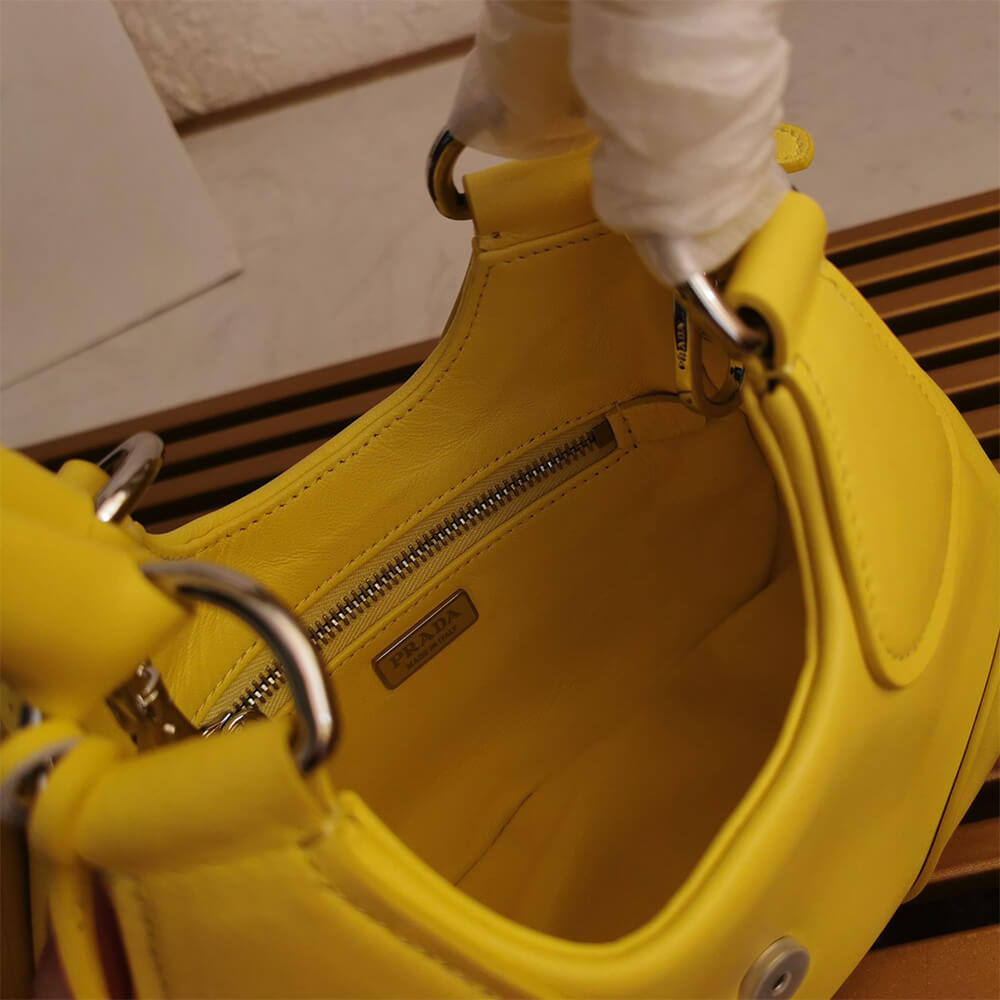 Prada Moon Padded Nappa-Leather Bag - Replica Luxury Bags™