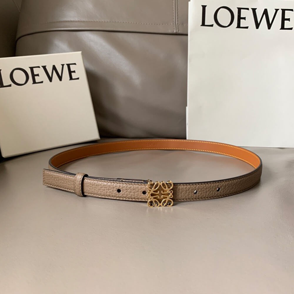 LOEWE Anagram belt in pebble grain calfskin 20mm - Replica Luxury Bags™