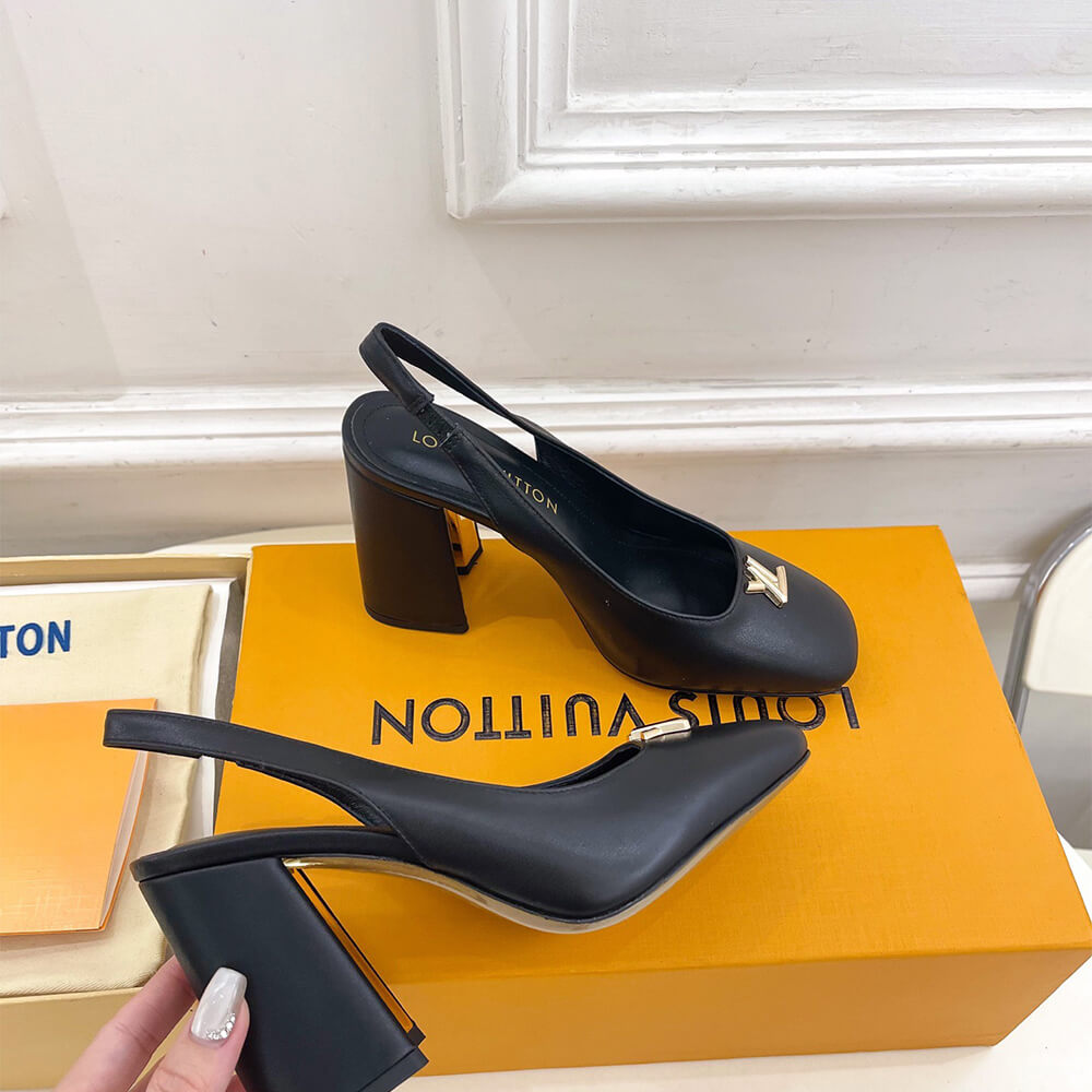 LV Swing Slingback Pump Shoes - Replica Luxury Bags™