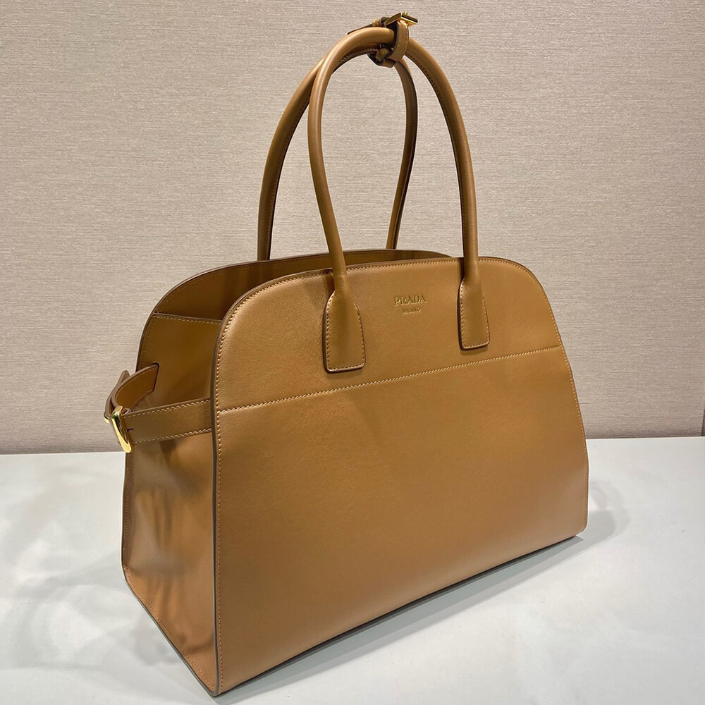 Prada Large Leather Tote Bag - Replica Luxury Bags™