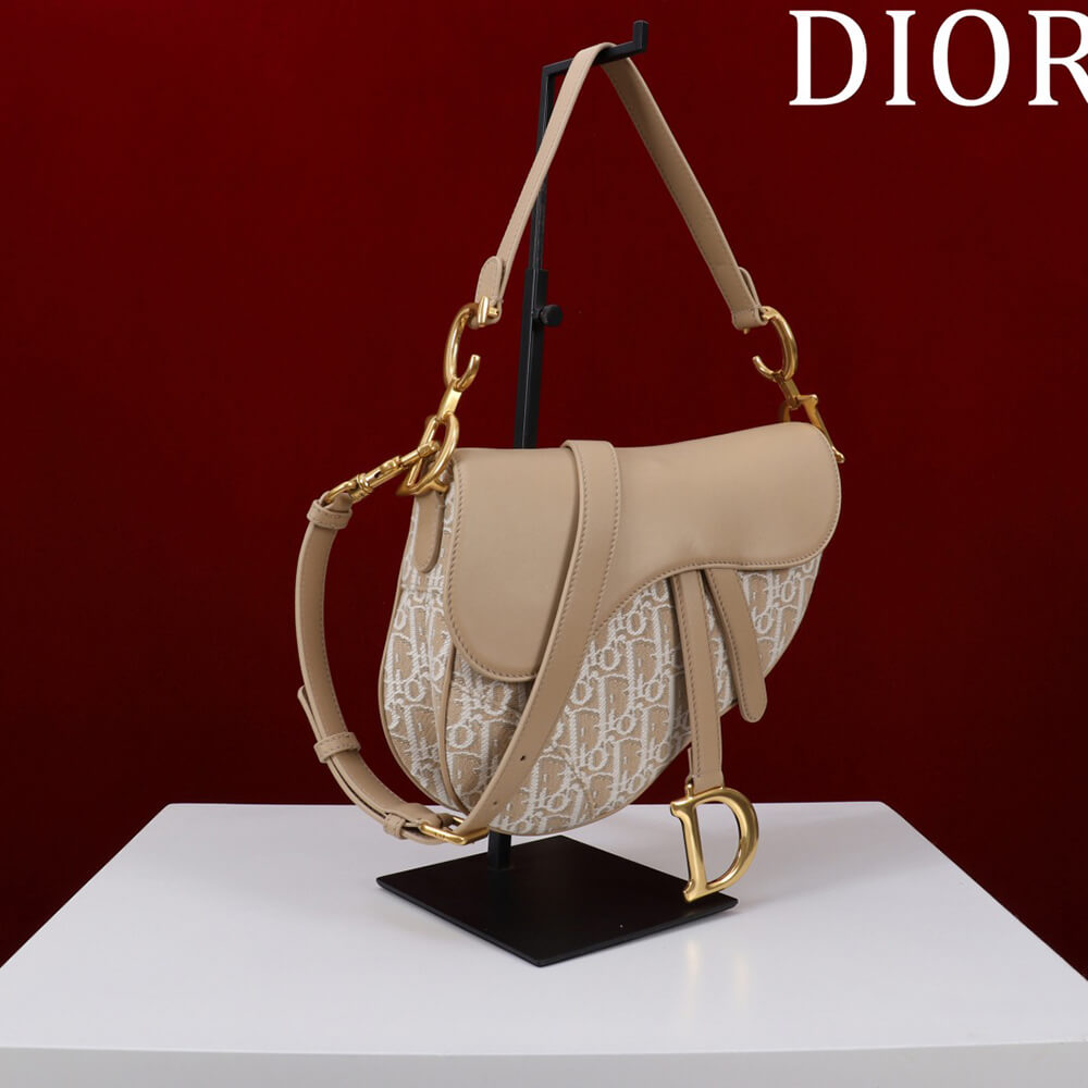 Dior Saddle Bag with Strap - Replica Luxury Bags™
