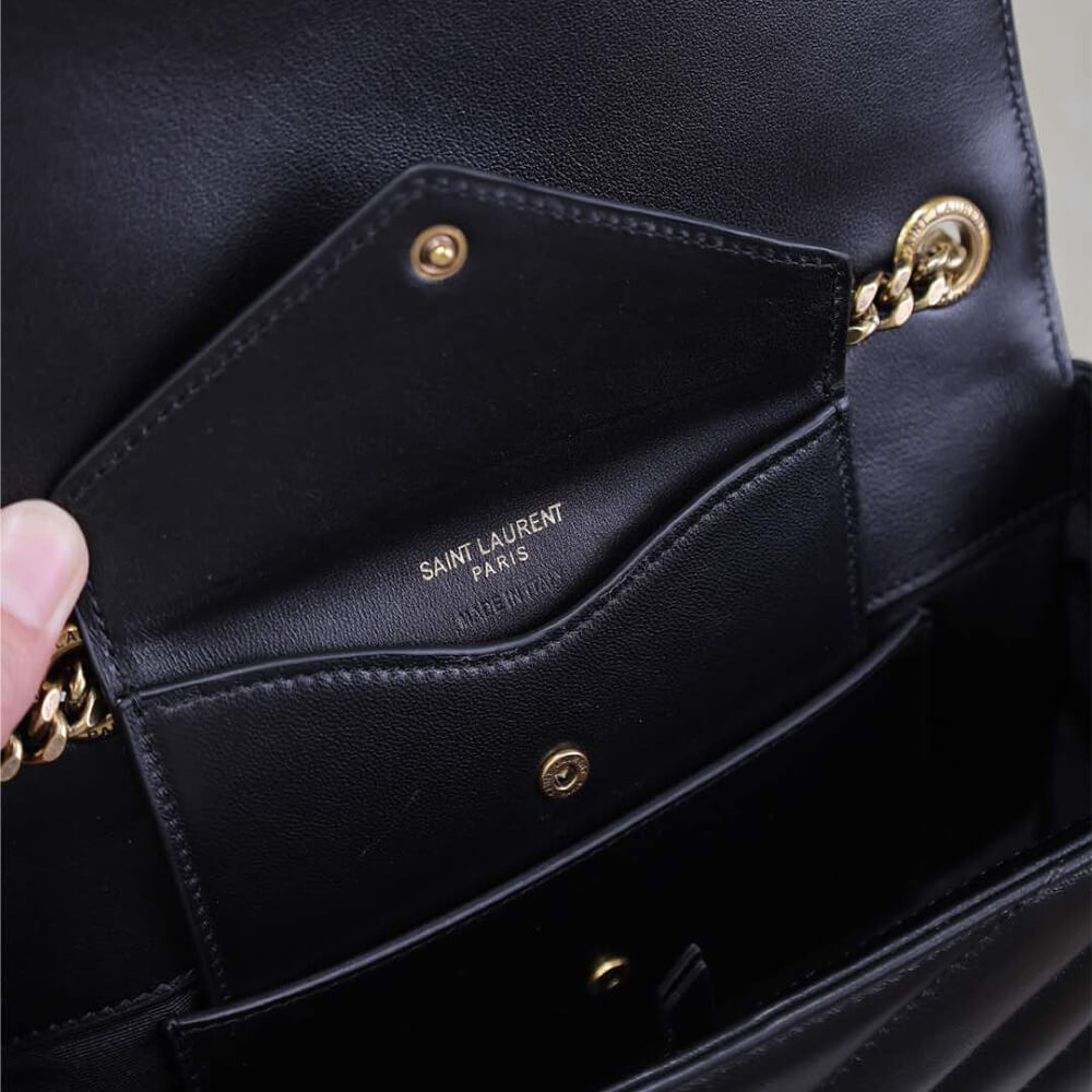 YSL Loulou Small Bag in Matelasse Lambskin - Replica Luxury Bags™