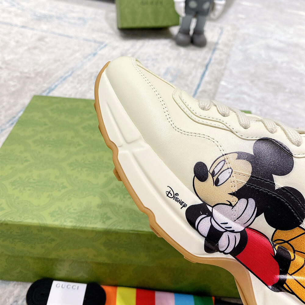 Disney x Gucci Rhyton  Mickey Mouse  Sneaker Shoes - Replica Luxury Bags™