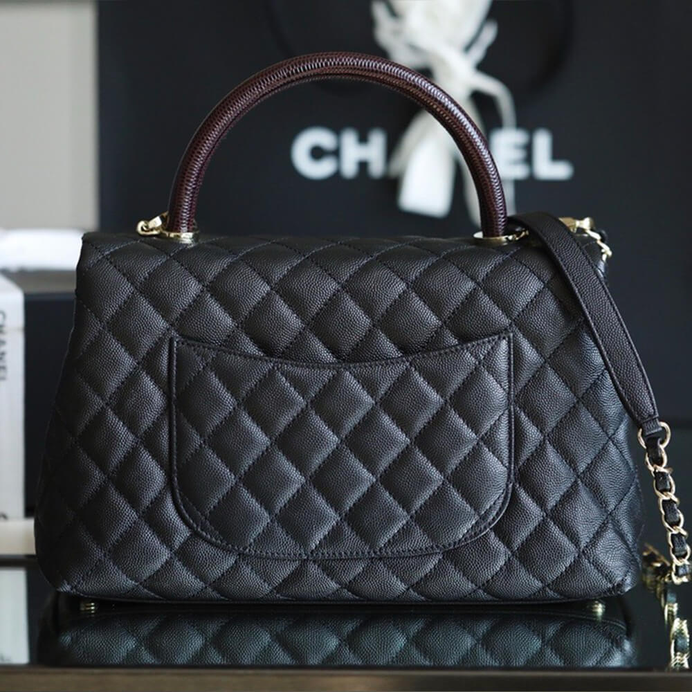CHANEL LARGE FLAP BAG WITH TOP HANDLE - Replica Luxury Bags™