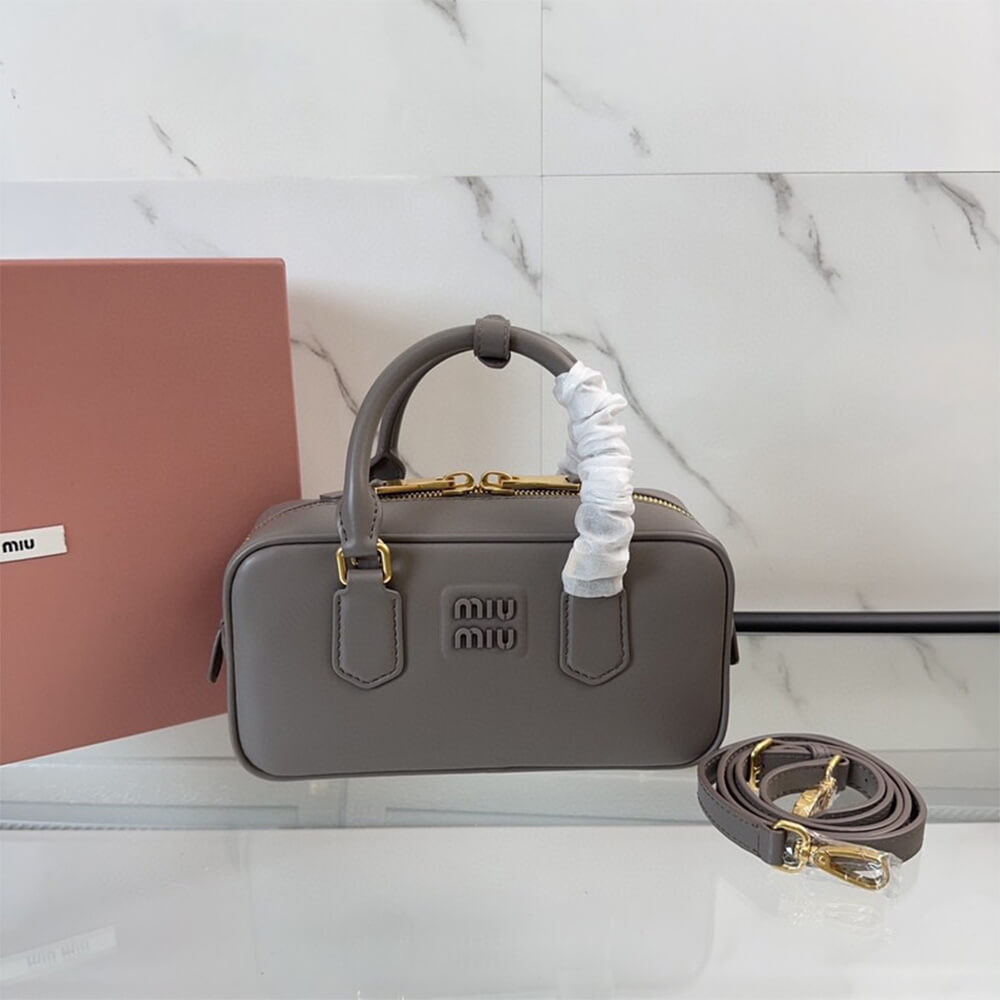 Miumiu Medium Arcadie Leather Bag - Replica Luxury Bags™