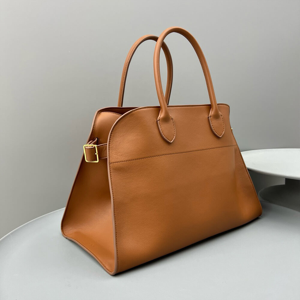 The Row Soft Margaux 15 Leather Bag - Replica Luxury Bags™