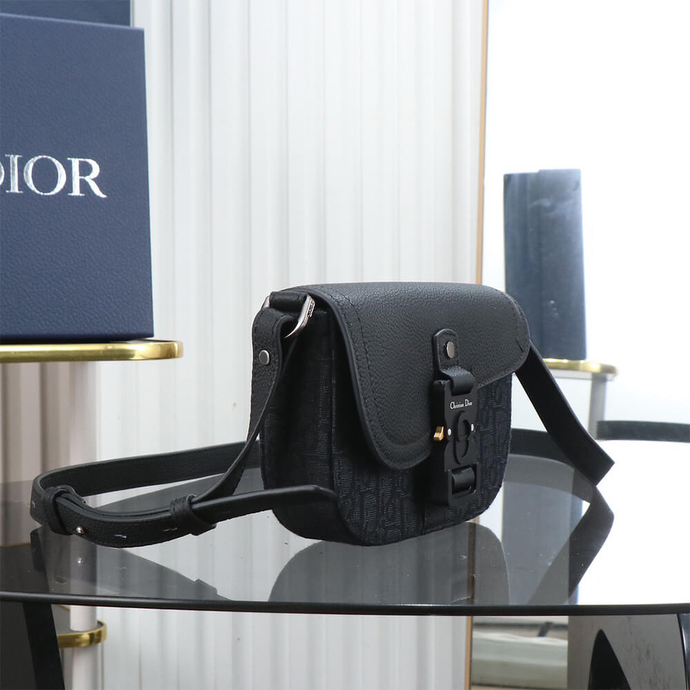 Dior Mini Saddle Messenger Bag with Flap - Replica Luxury Bags™