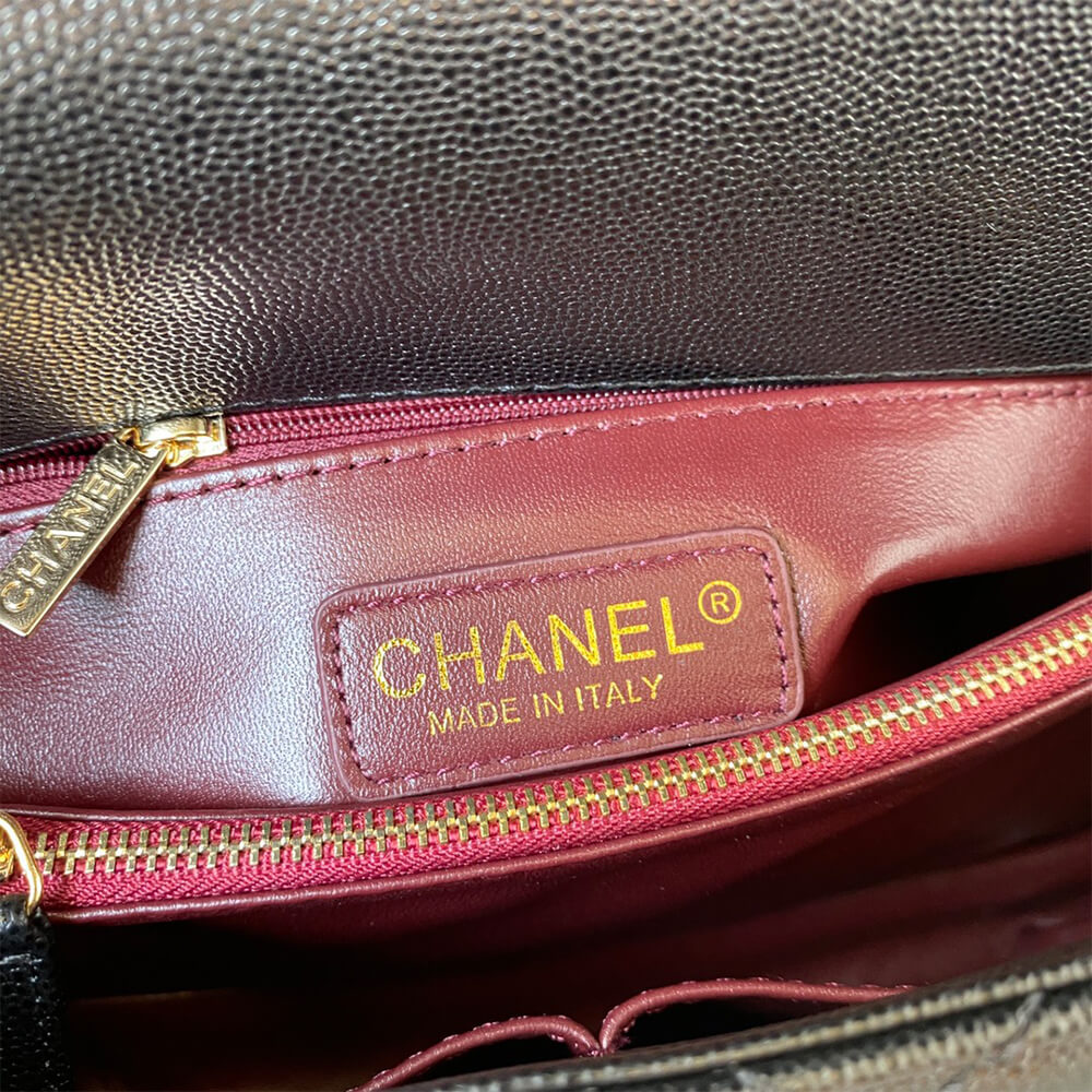 Chanel Large Flap Bag With Top Handle - Replica Luxury Bags™