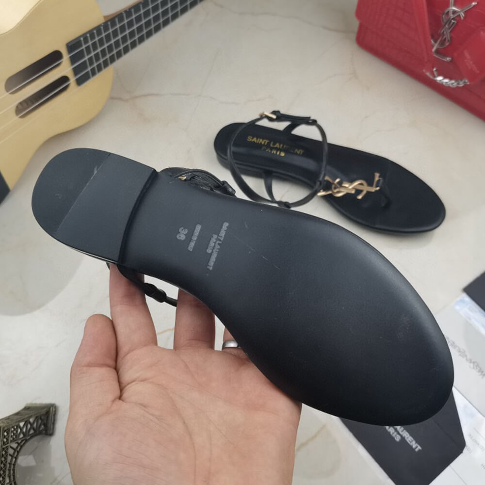 YSL CASSANDRA SANDALS IN SILK SATIN Shoes - Replica Luxury Bags™