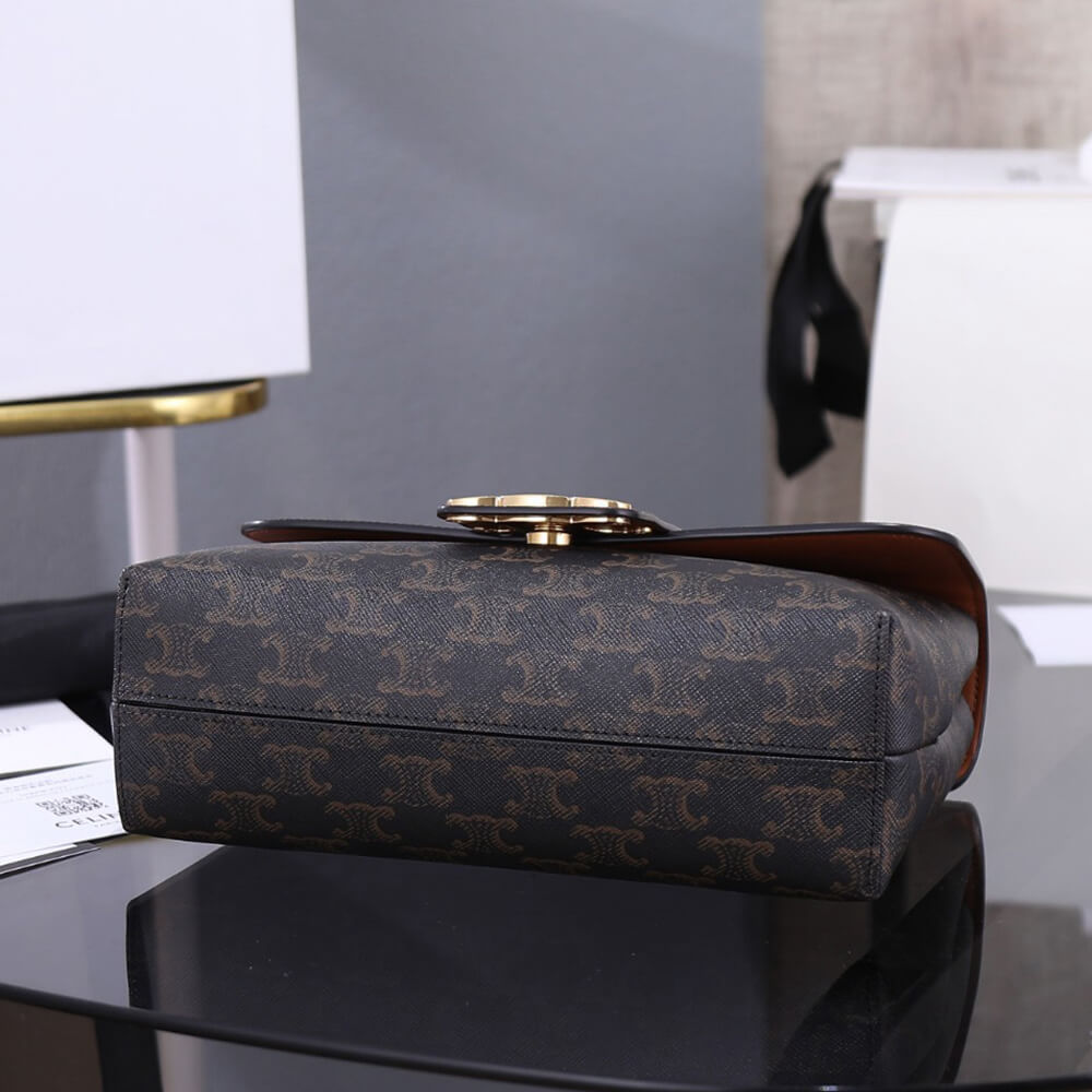 Medium Celine Victoire Bag in Triomphe Canvas - Replica Luxury Bags™