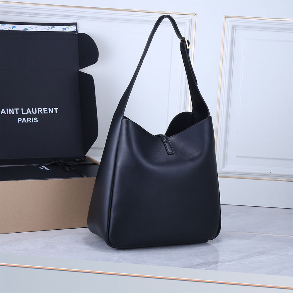 Ysl Large Le 5 A 7 Supple In Smooth Leather Bag - Replica Luxury Bags™