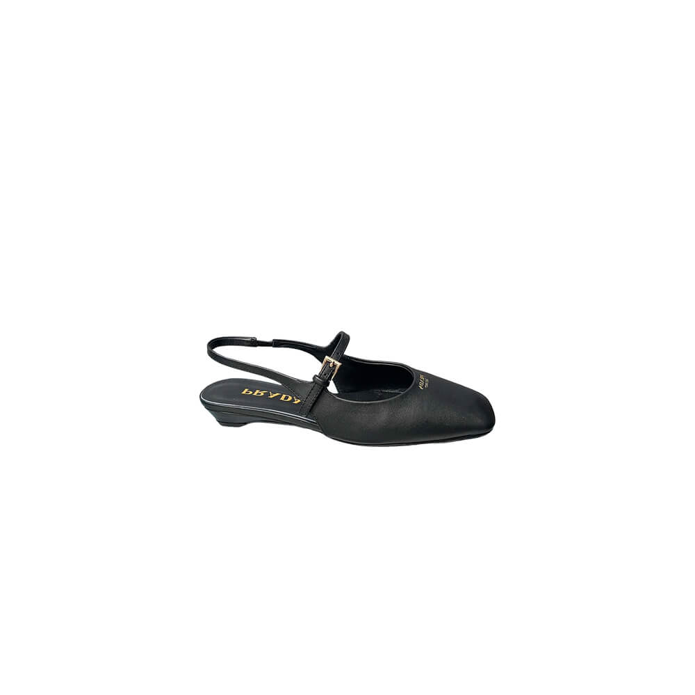 Prada Leather Slingback Ballerinas Shoes - Replica Luxury Bags™