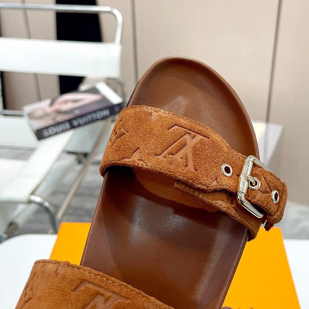 LV Bom Dia Flat Comfort Mule Shoes - Replica Luxury Bags™
