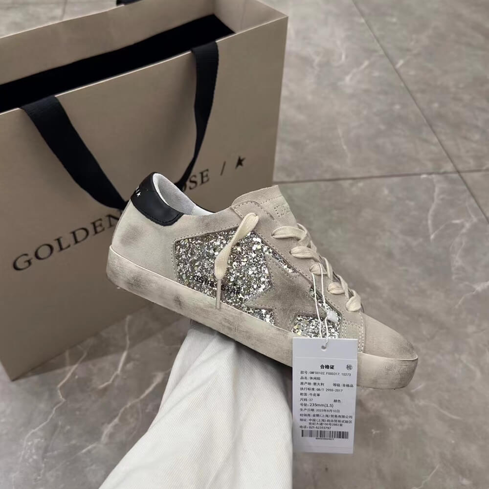 Golden Goose Super-Star Sneakers Shoes - Replica Luxury Bags™