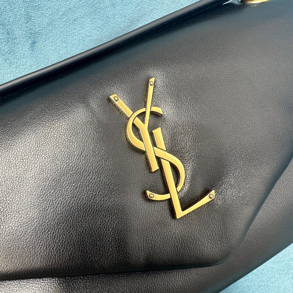 YSL Calypso Small Bag In Plunged Lambskin - Replica Luxury Bags™