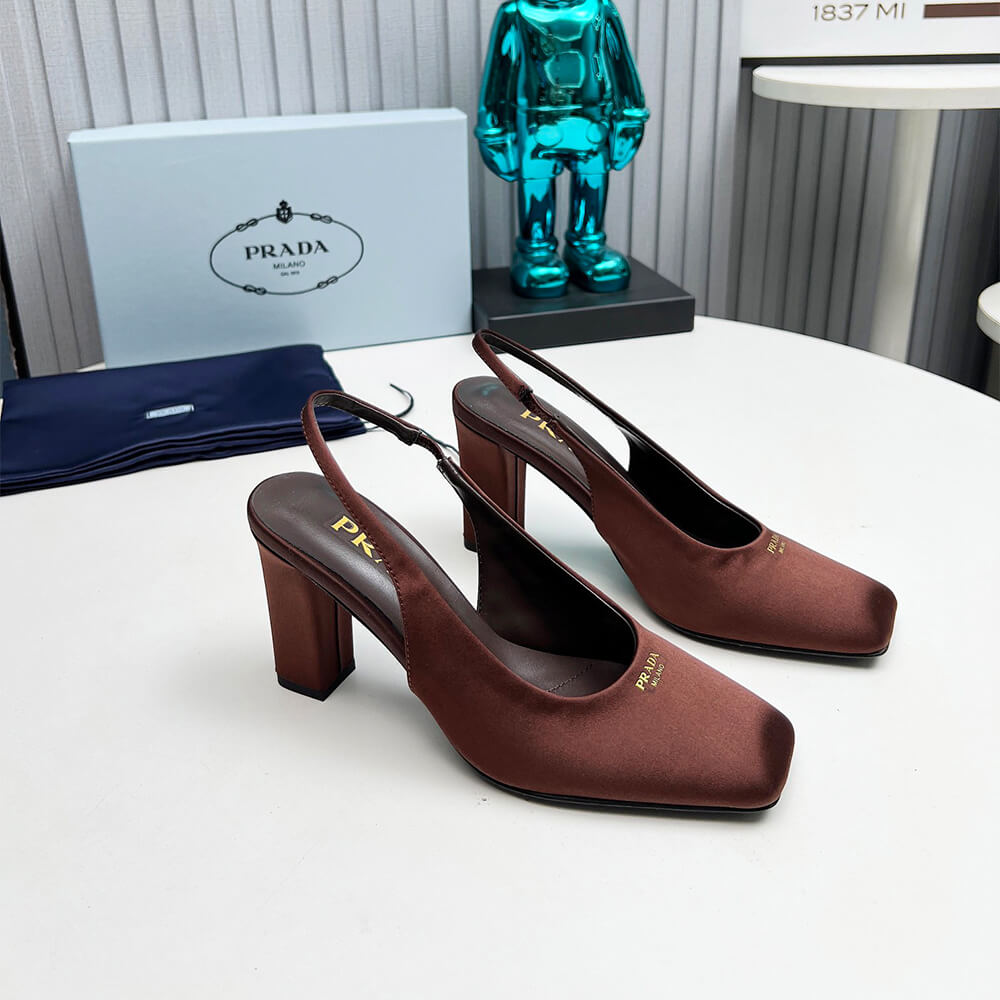 Prada Slingback Pumps Shoes - Replica Luxury Bags™