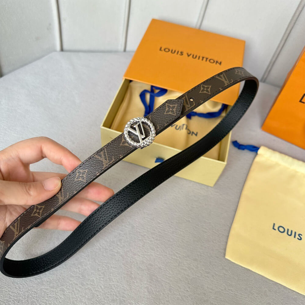 LV Circle Nautical 20mm Reversible Belt - Replica Luxury Bags™