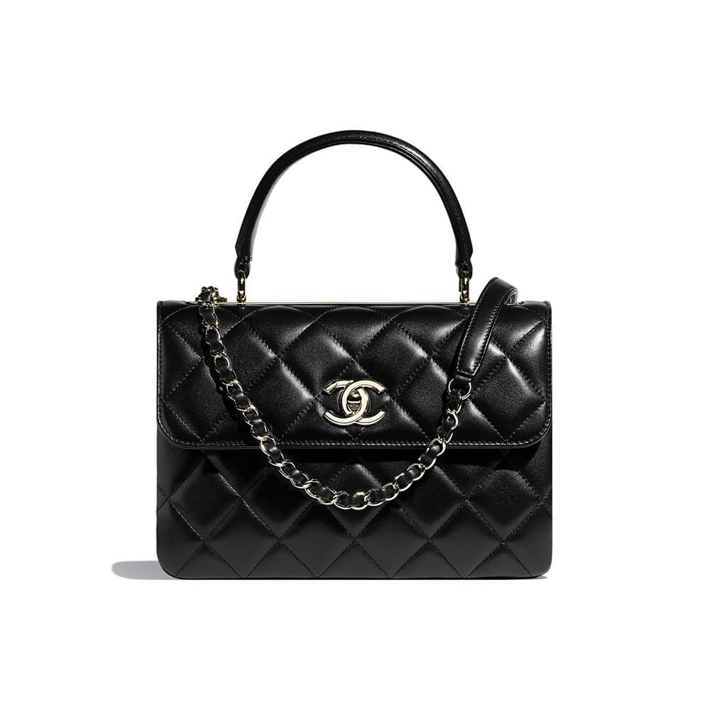 Chanel Flap Bag With Top Handle - Replica Luxury Bags™
