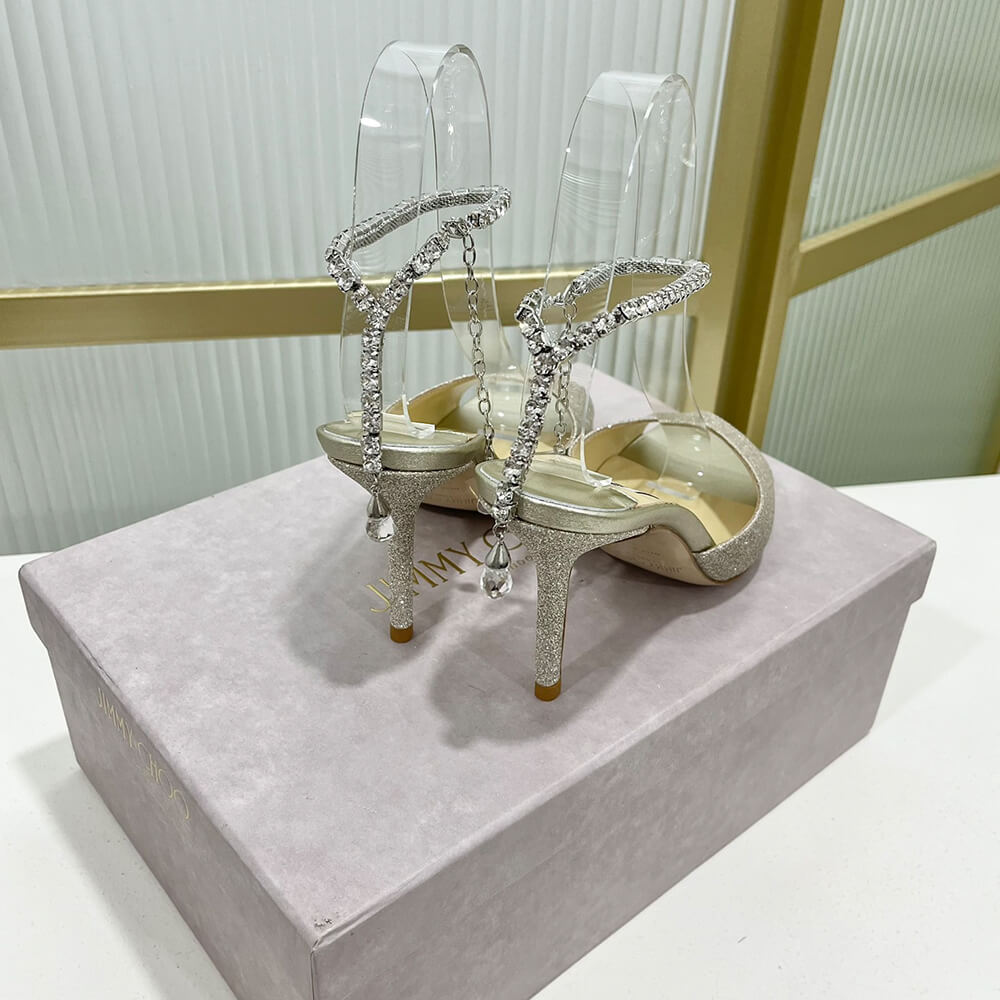 JIMMY CHOO Saeda Sandal 85 Shoes - Replica Luxury Bags™