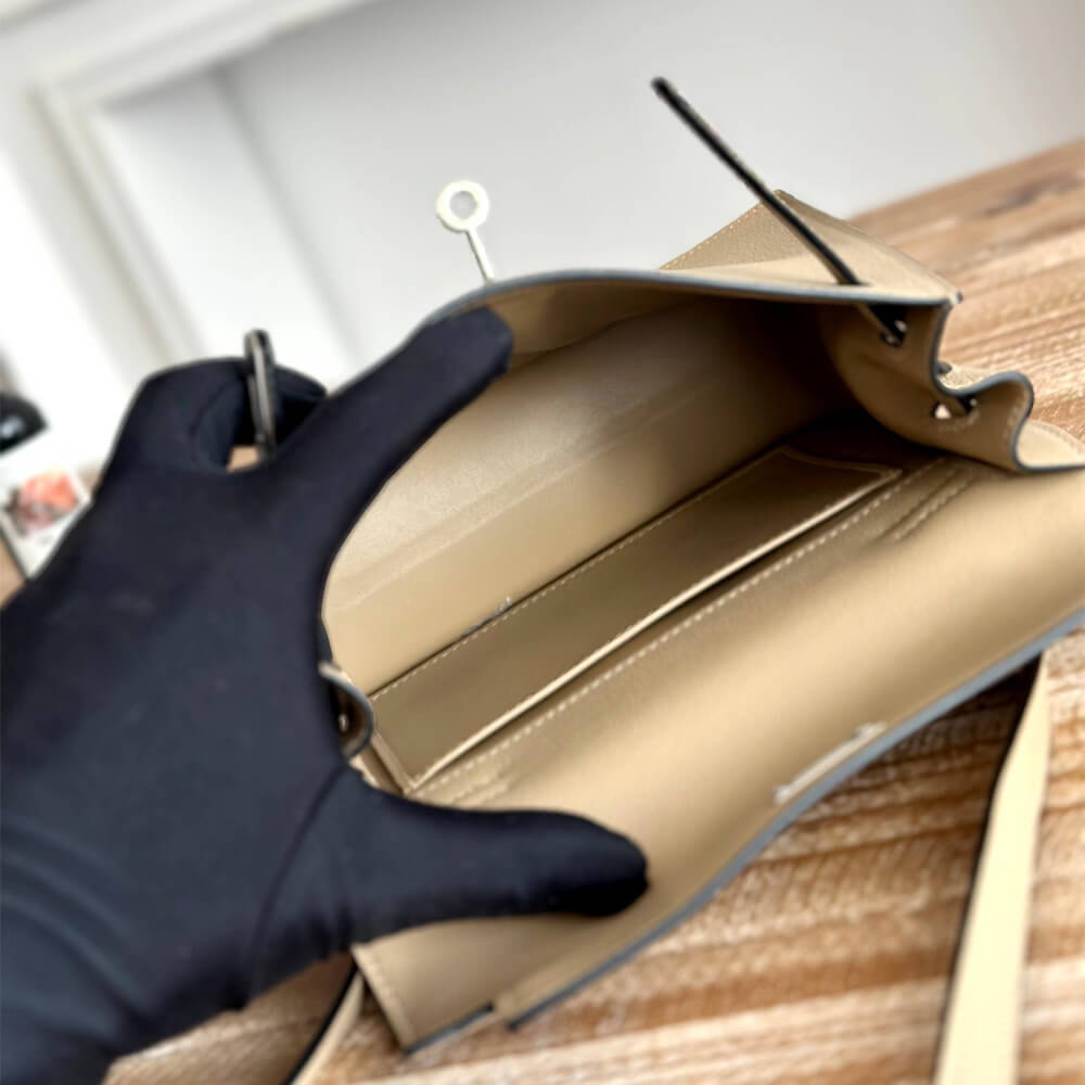 Hermes Kelly Danse Bag in Beige - Replica Luxury Bags™