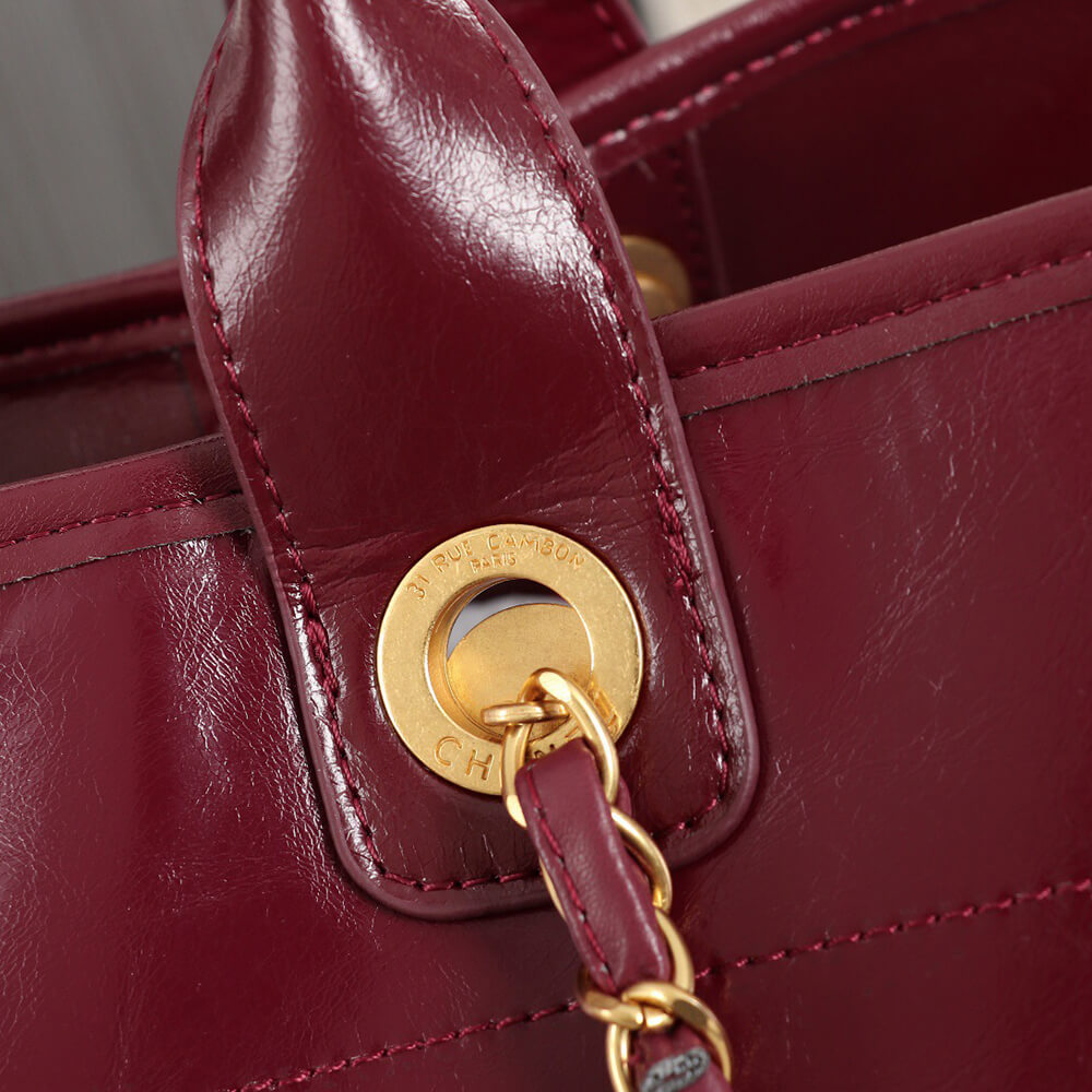 Chanel Large Deauville Tote Bag - Replica Luxury Bags™