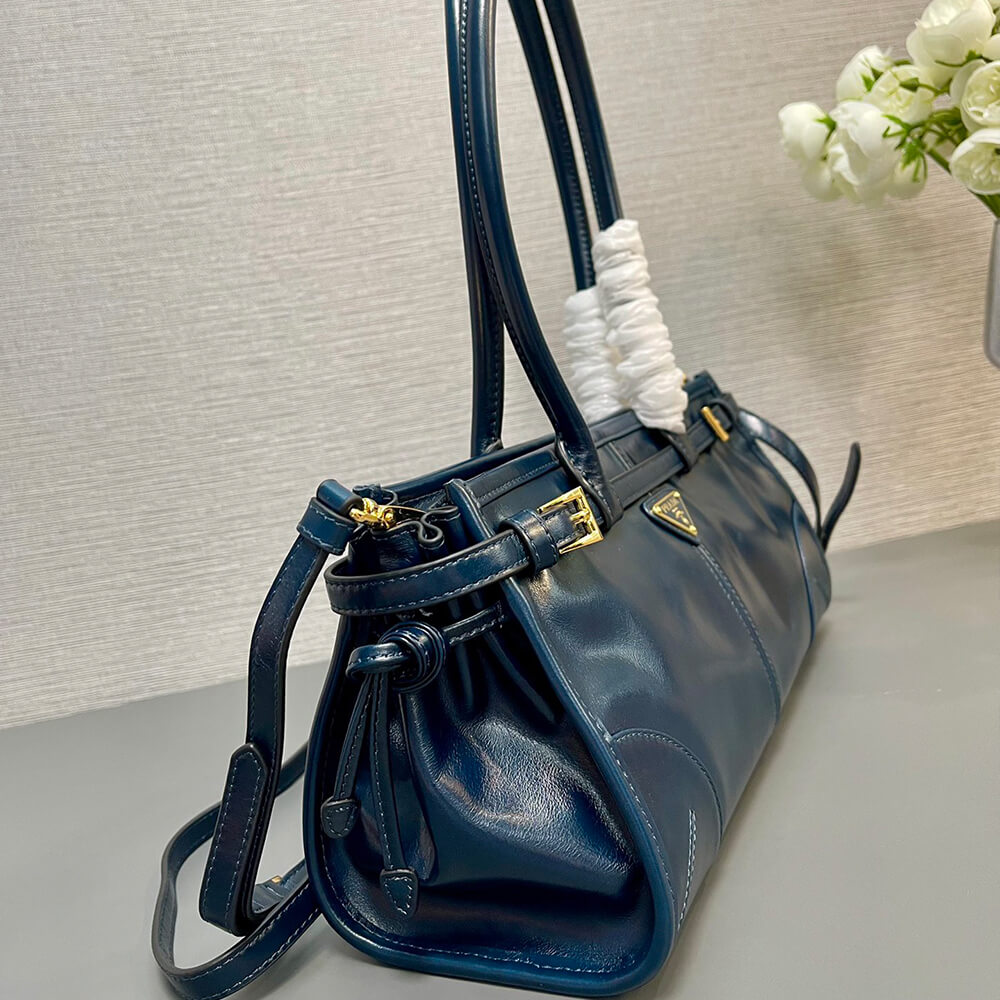 Prada Medium Leather Handbag - Replica Luxury Bags™